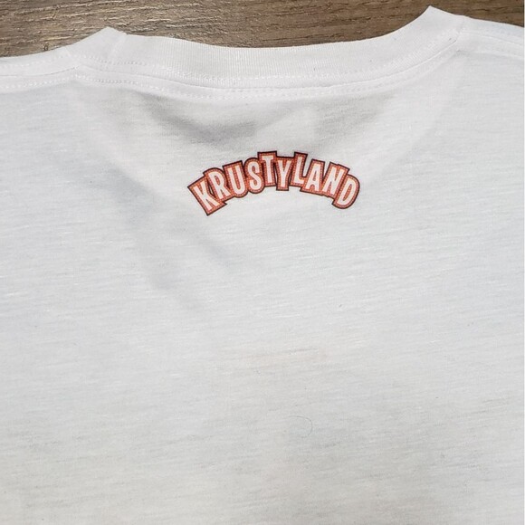 Universal Studios The Simpsons "Krustyland" Graphic Tee Size Medium - Picture 6 of 6